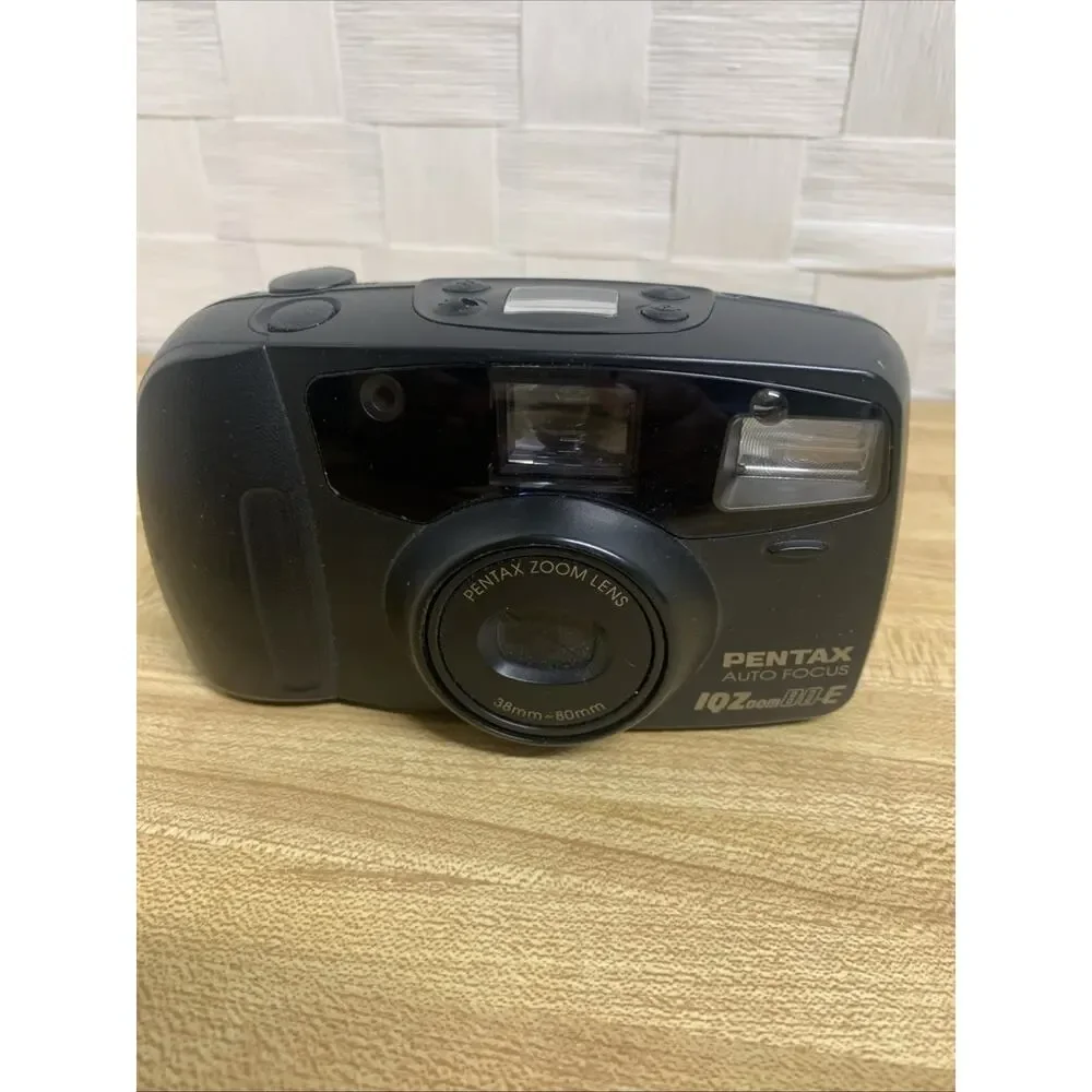 Olympus Trip S & Pentax IQZoom 80-E Point & Shoot Cameras For Parts-Untested